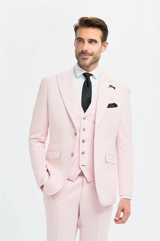 Cavani Tropez Mauve 3-Piece Suit