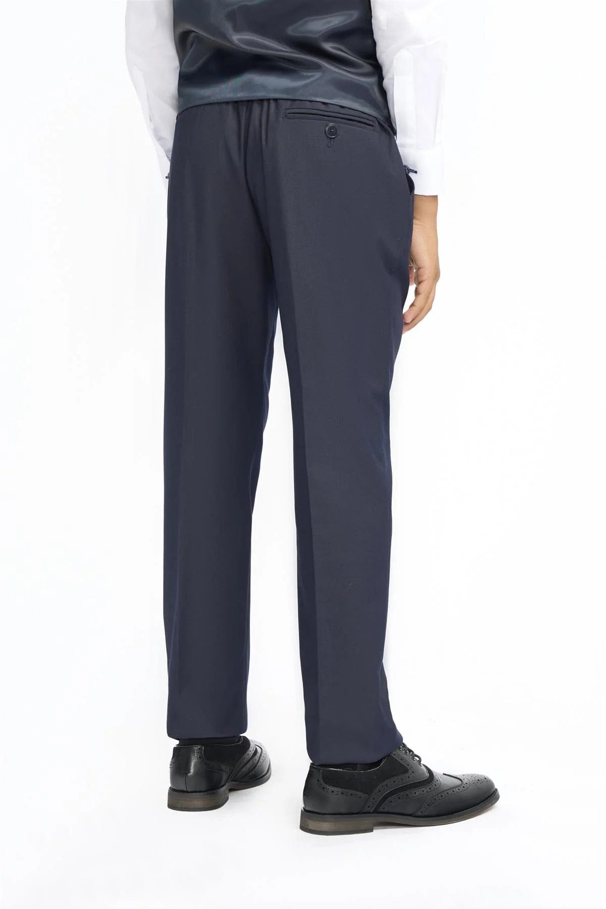 CAVANI MALIBU BOYS NAVY 3-PIECE SUIT