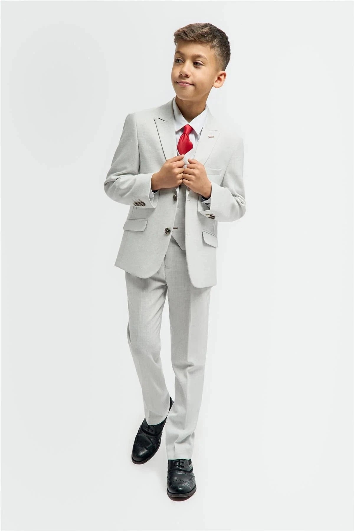 CAVANI BOYS TROPAZ SLATE 3 PIECE SUIT