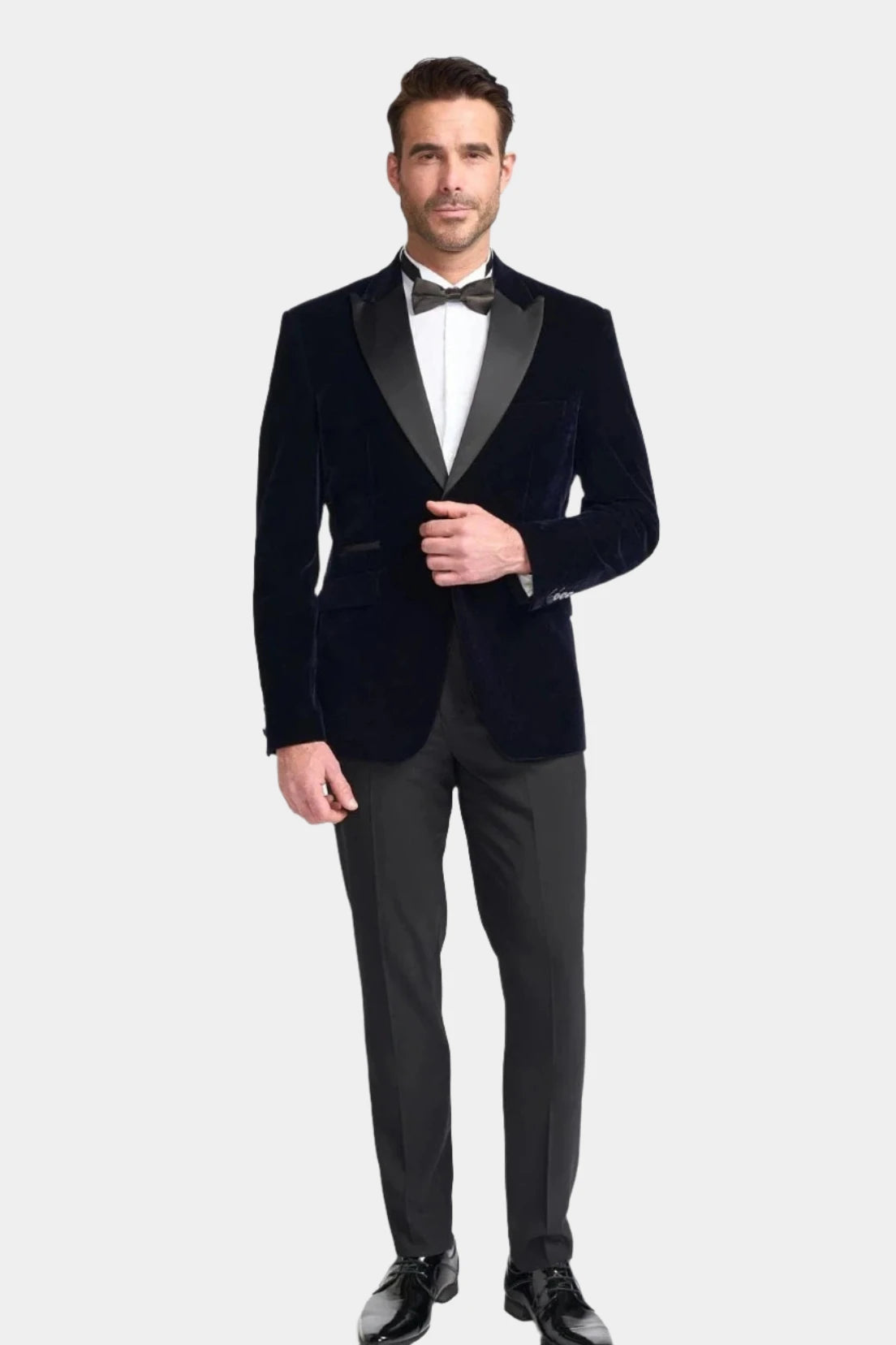 CAVANI ROSA NAVY VELVET BLAZER