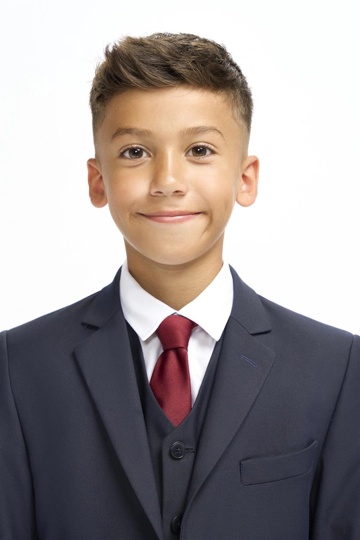 CAVANI MALIBU BOYS NAVY 3-PIECE SUIT