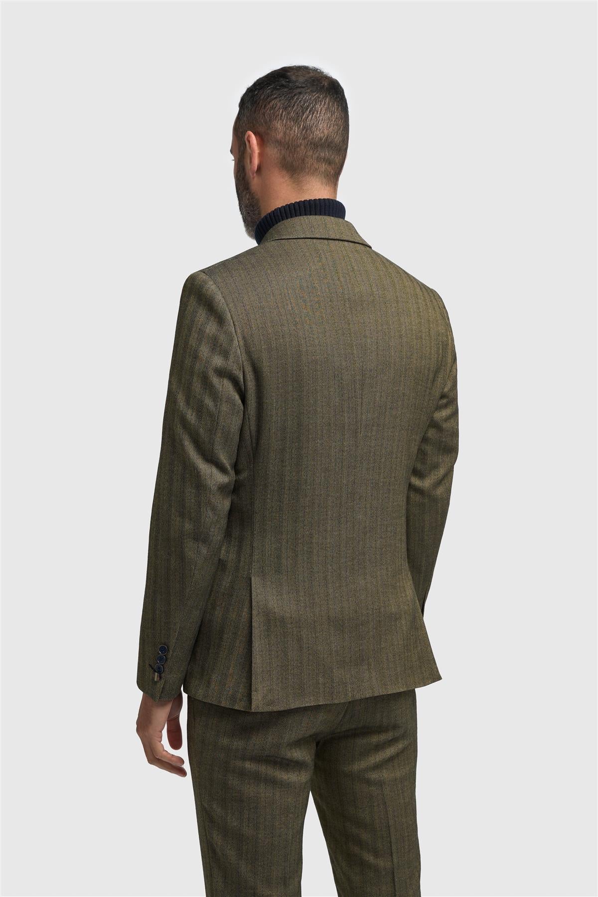 Cavani Damon Sage Tweed Blazer