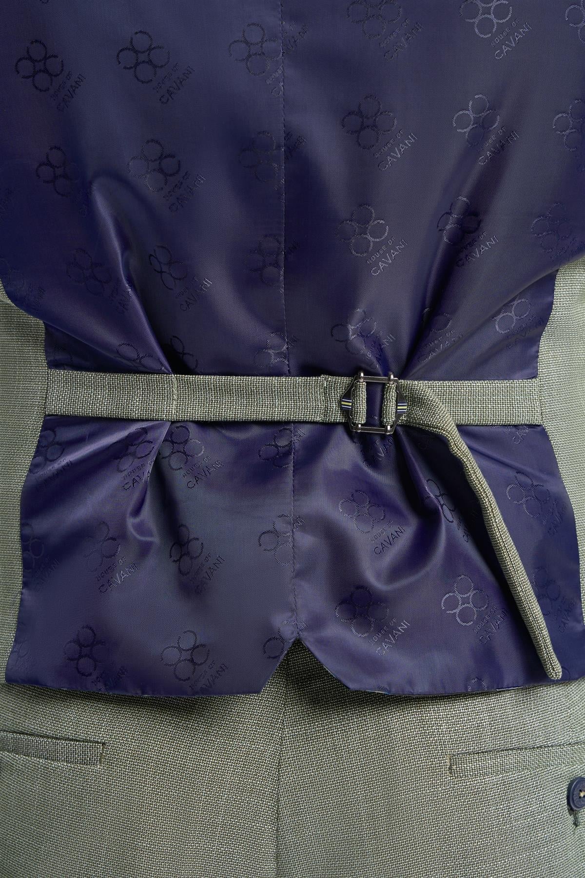 Cavani Miami Sage Waistcoat