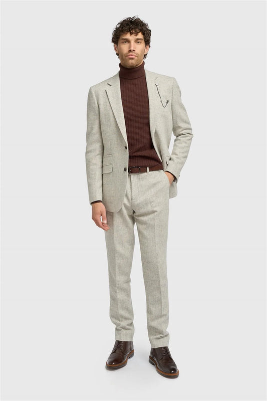 Cavani Thomas Pearl Tweed Blazer