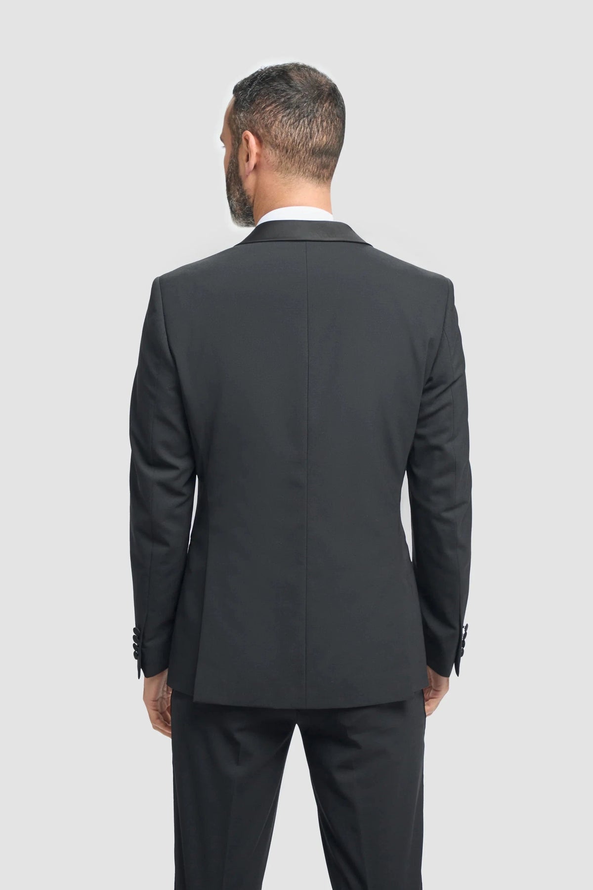 Cavani Aspen Black Two Piece Tuxedo Suit