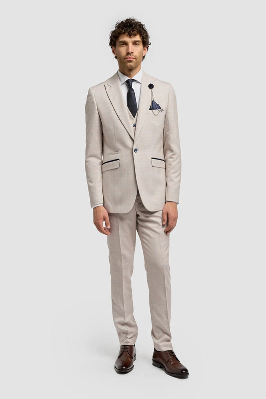 Cavani Caridi Beige Blazer