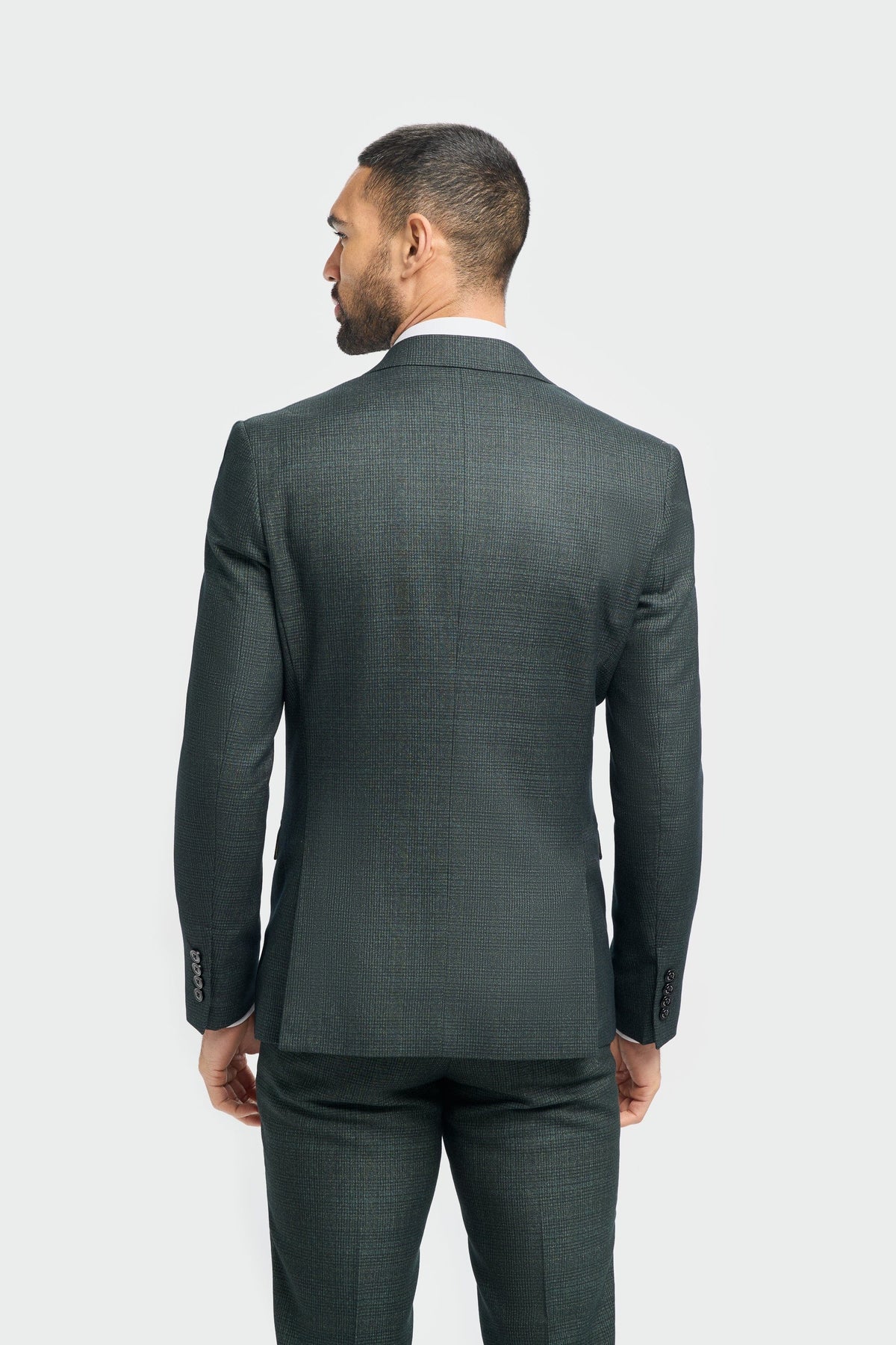 Cavani Caridi Olive Three Piece Suit
