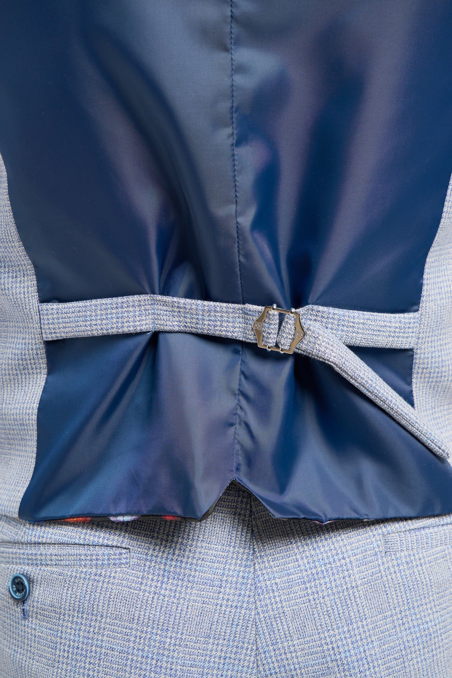 Cavani Caridi Sky Blue Waistcoat