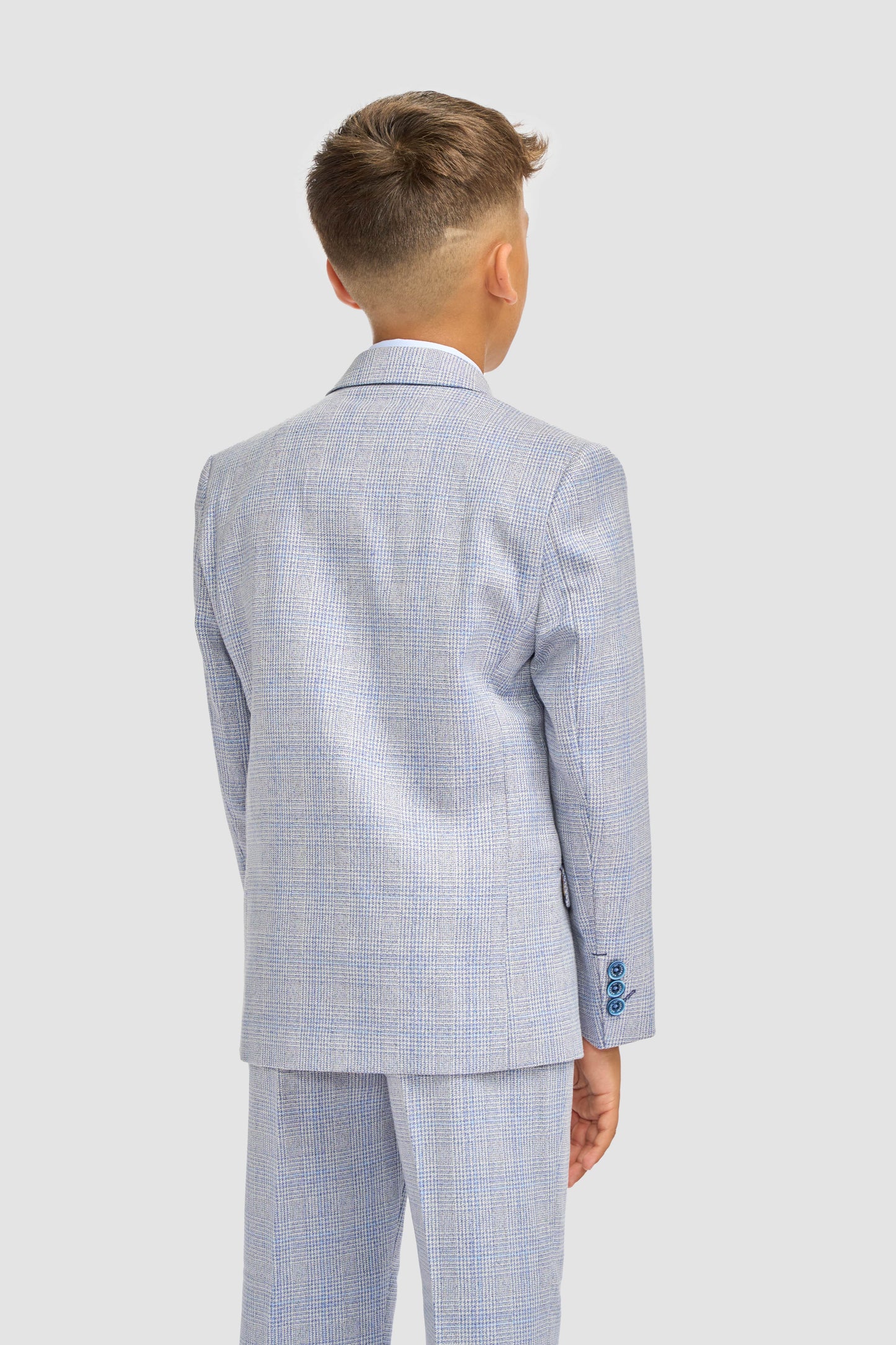 Cavani Caridi Sky Blue Boys 3-Piece Suit