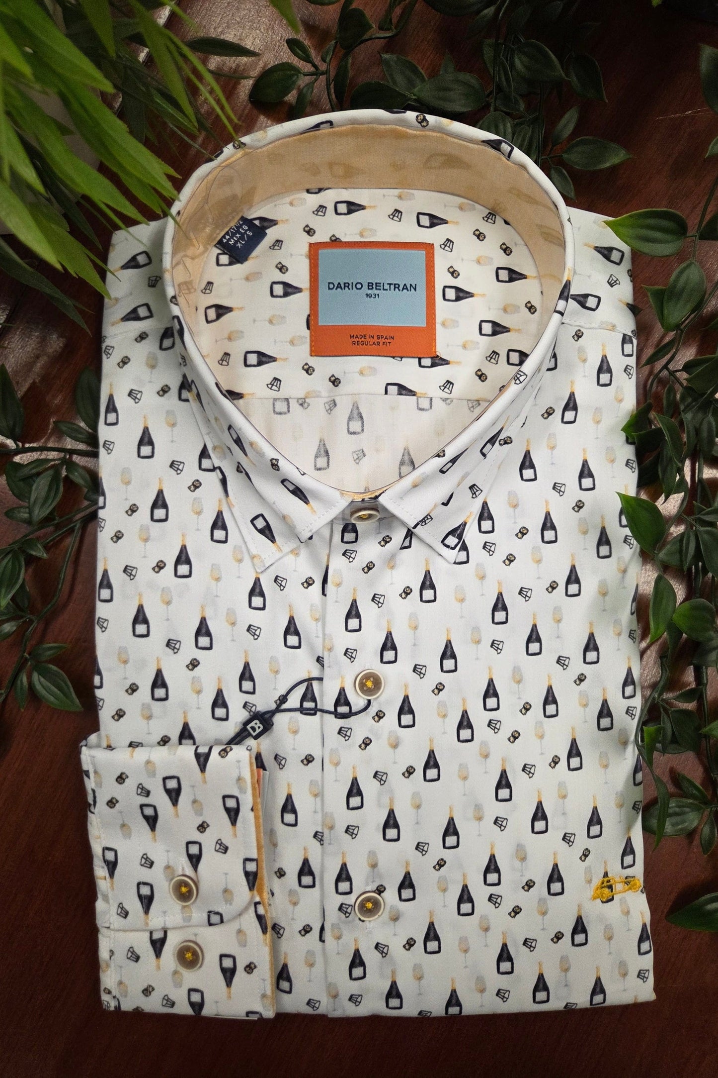 DARIO BELTRAN CELEBRATE PRINT SHIRT