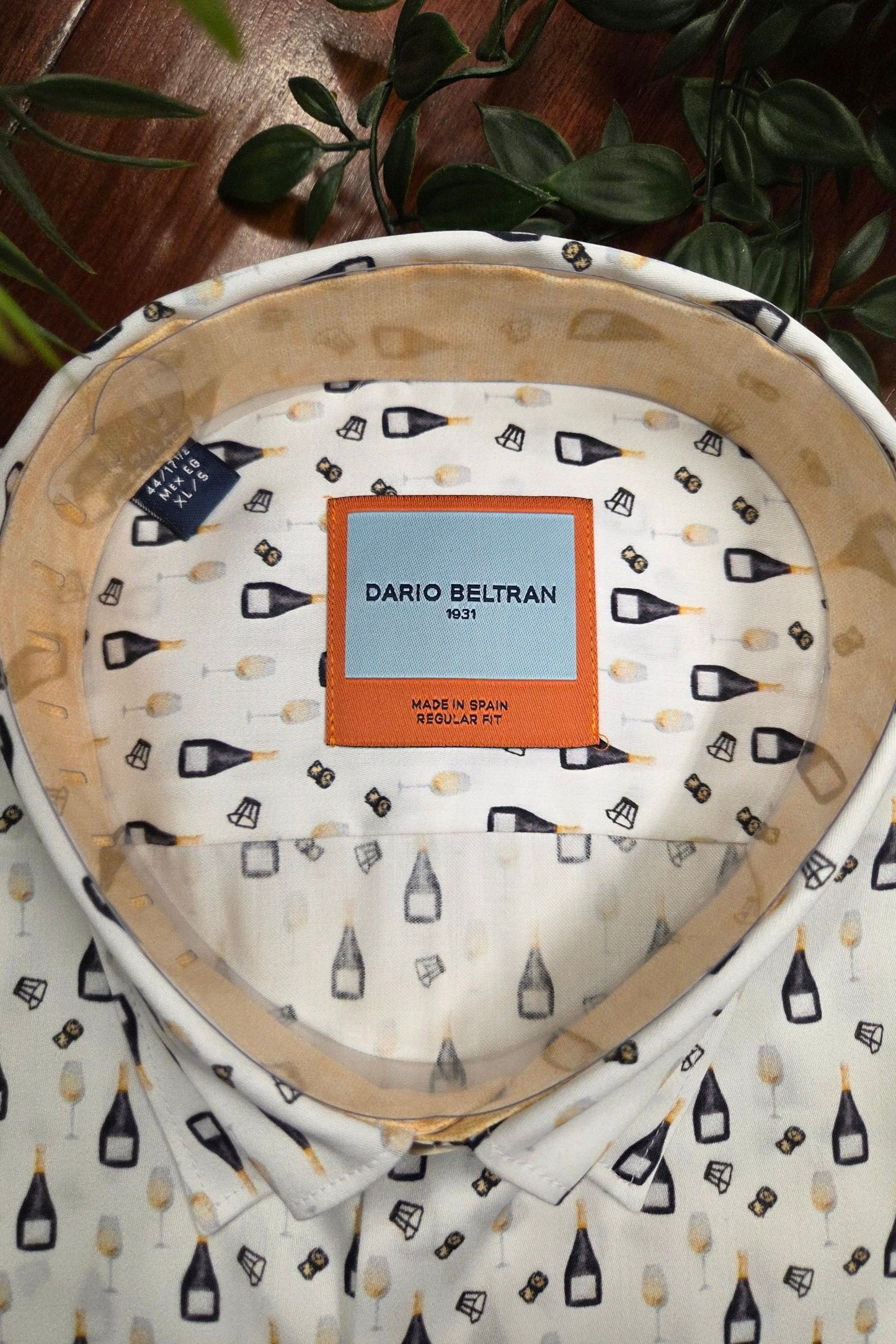 DARIO BELTRAN CELEBRATE PRINT SHIRT