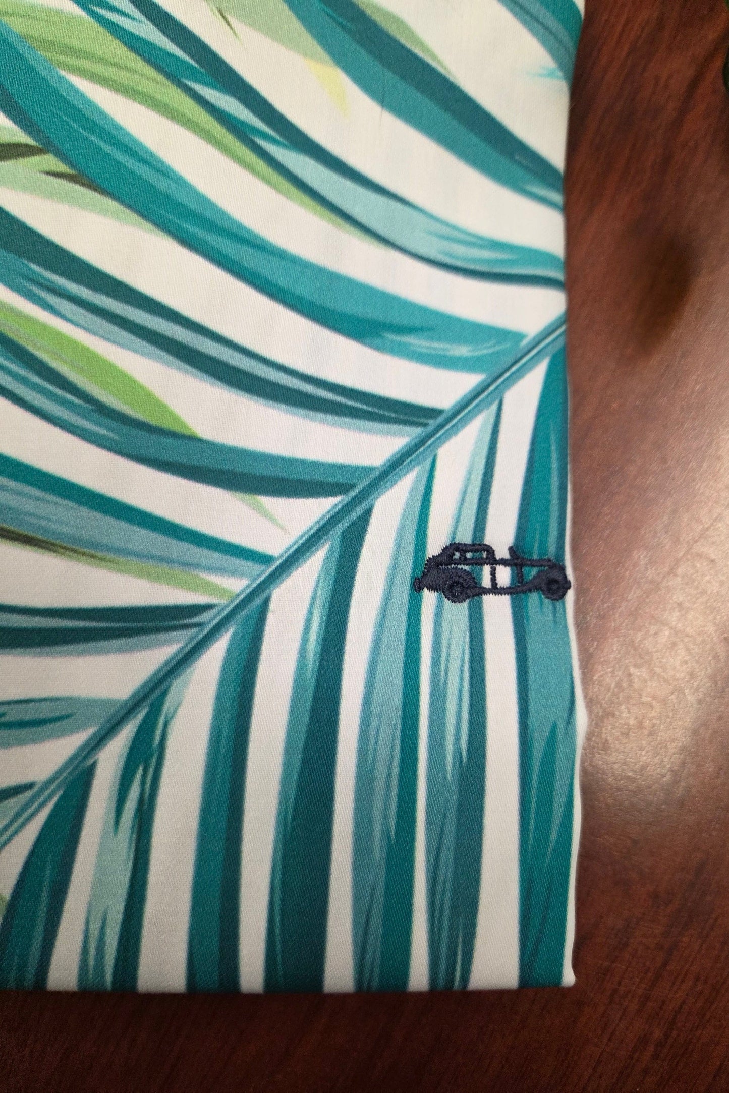 DARIO BELTRAN PALMS PRINT SHIRT