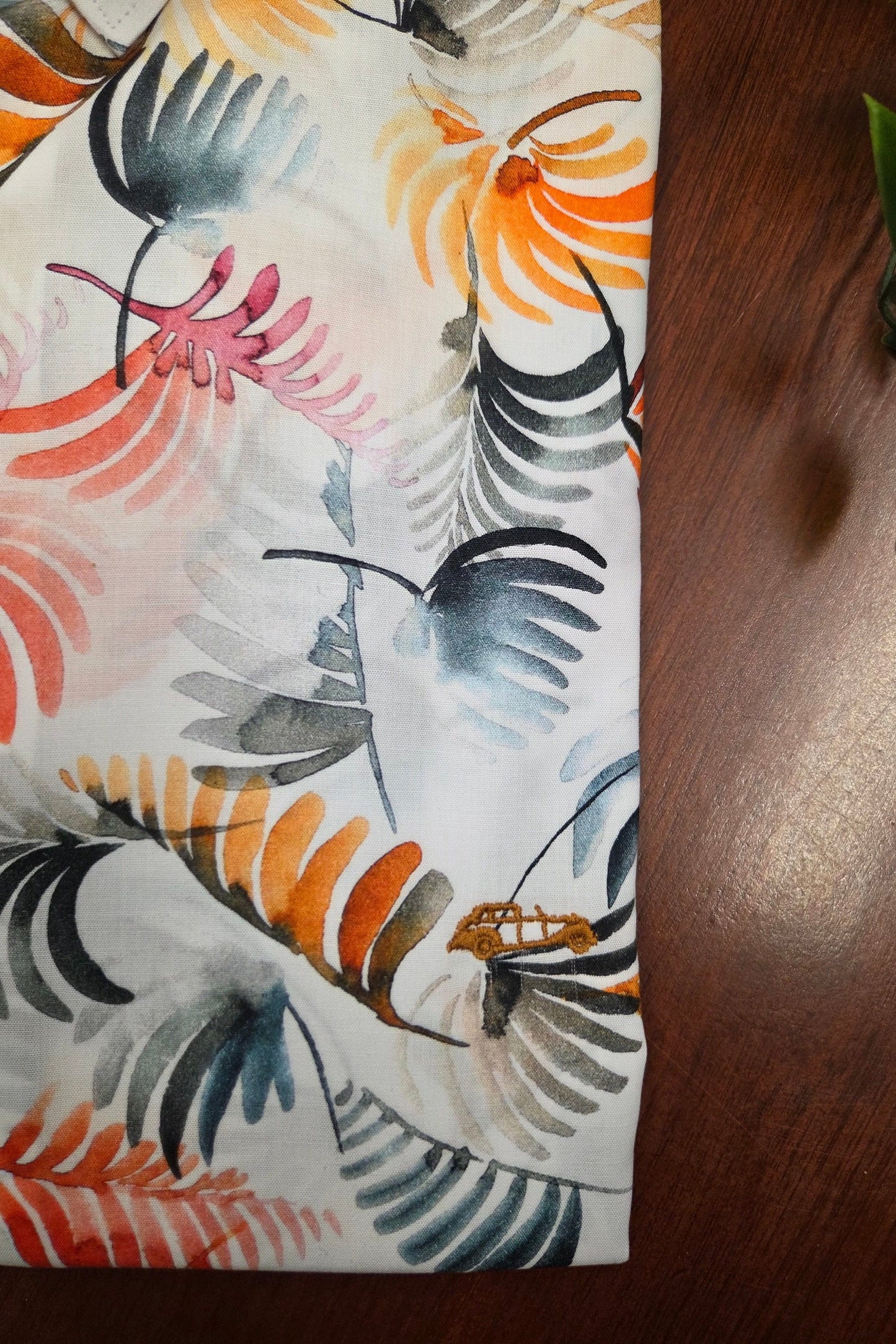 DARIO BELTRAN WARM PALMS PRINT SHIRT