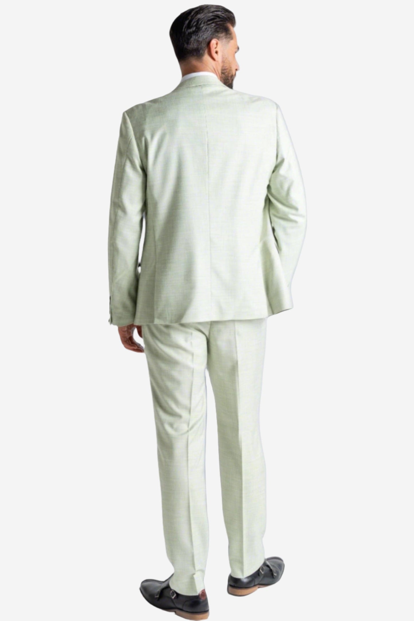 V2 CLASSIC EDWARD PASTEL GREEN 3-PIECE SUIT