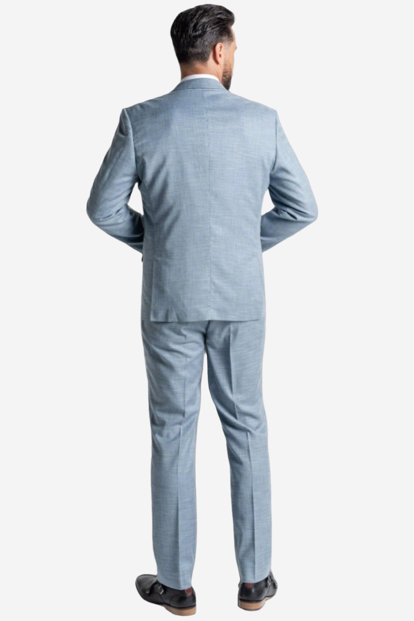 V2 CLASSIC EDWARD PASTEL BLUE 3-PIECE SUIT