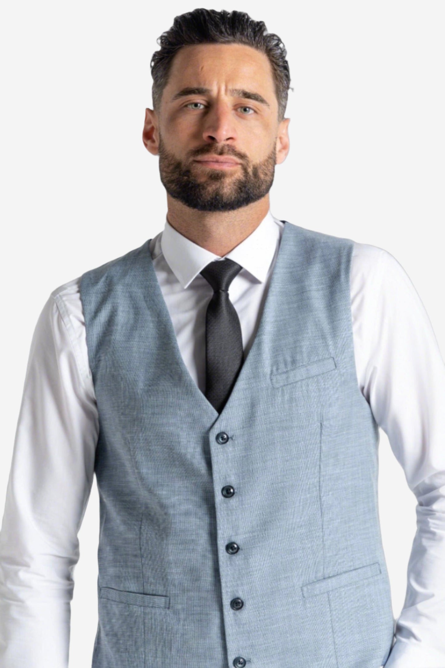 V2 CLASSIC EDWARD PASTEL BLUE 3-PIECE SUIT