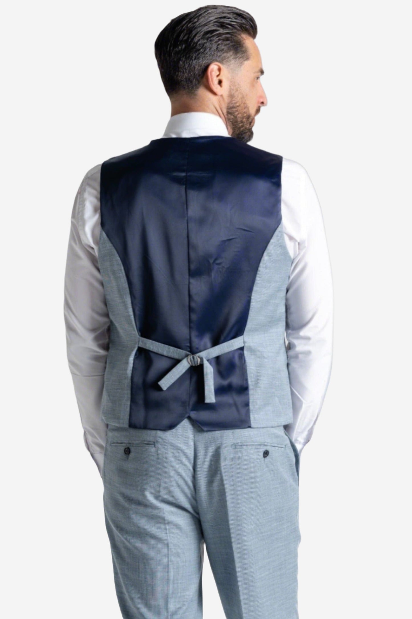 V2 CLASSIC EDWARD PASTEL BLUE 3-PIECE SUIT