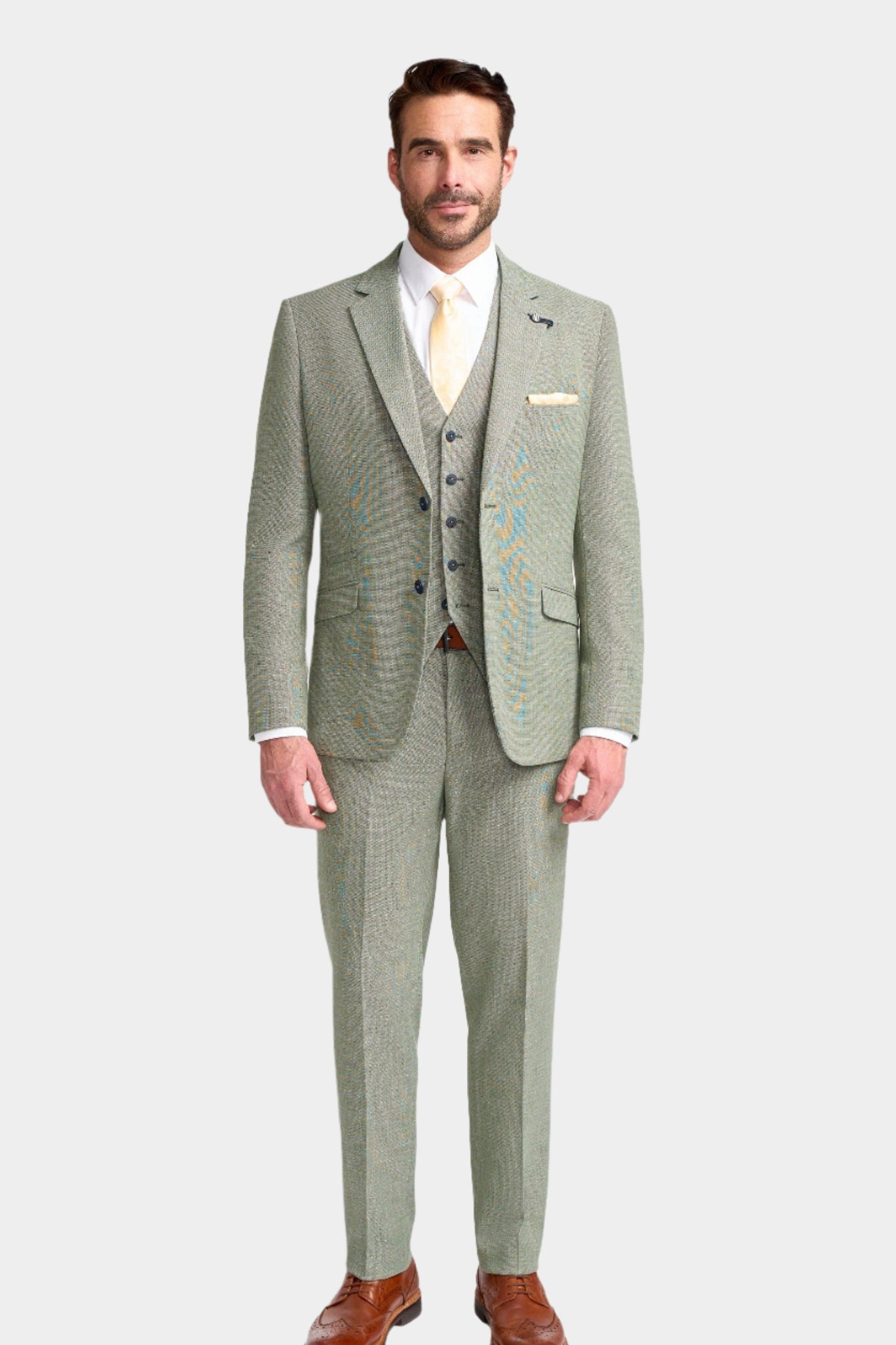 CAVANI MIAMI SAGE 3-PIECE SUIT