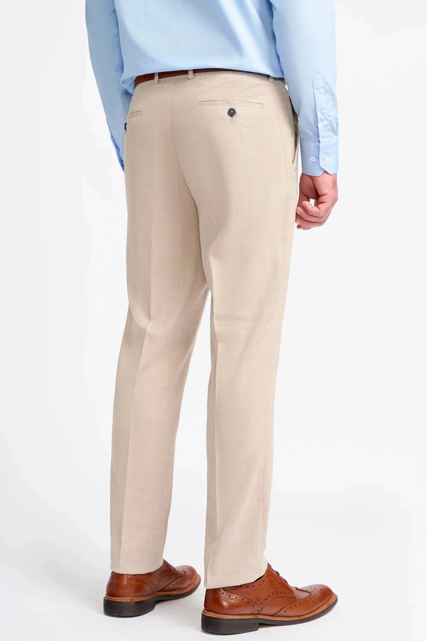 Cavani Miami Beige Three Piece Suit