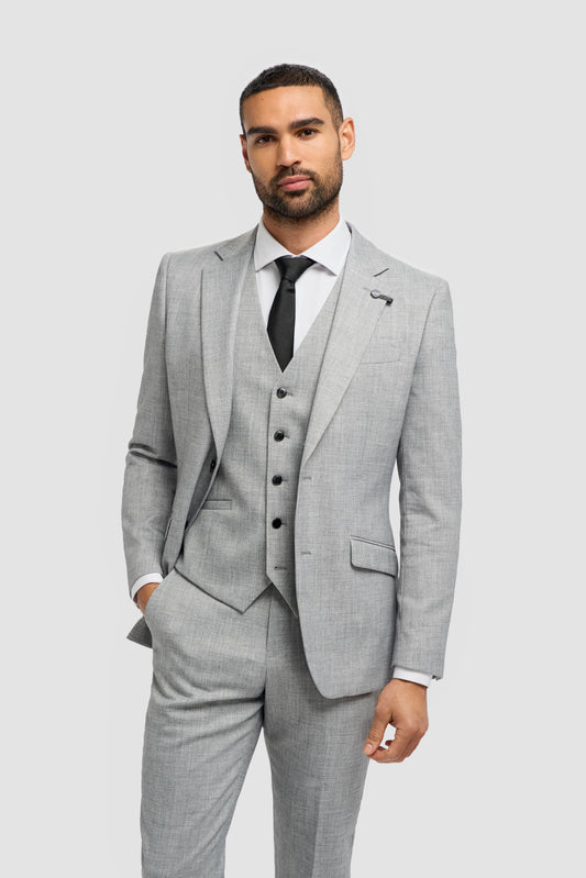 Cavani Malibu Grey 3-Piece Suit