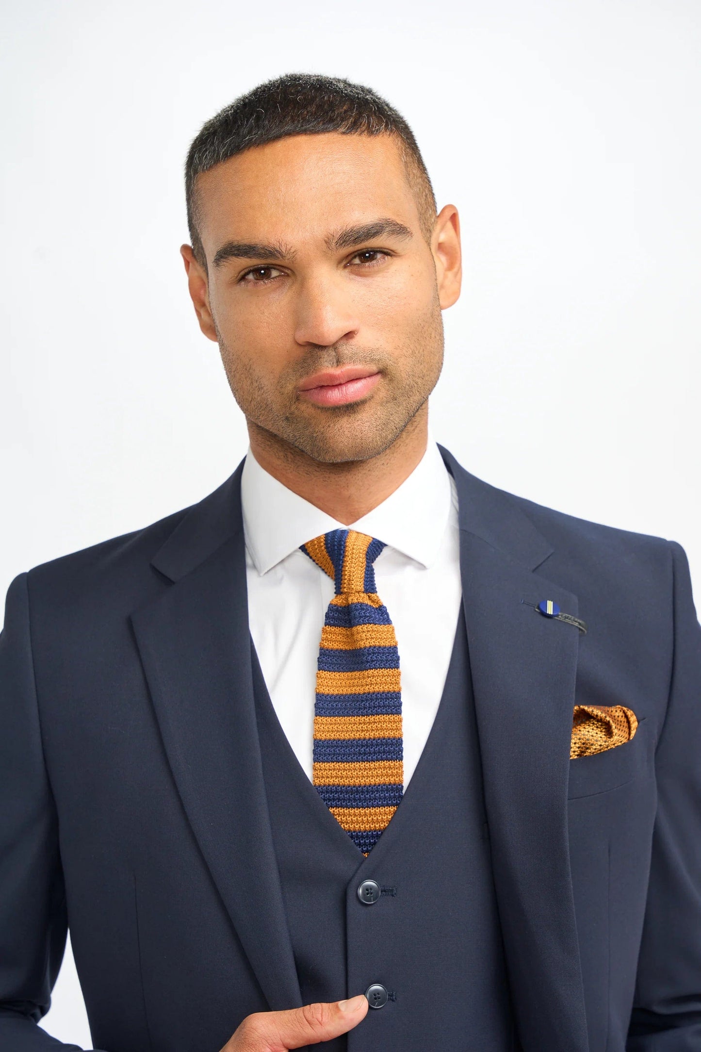 CAVANI MALIBU NAVY 3-PIECE SUIT