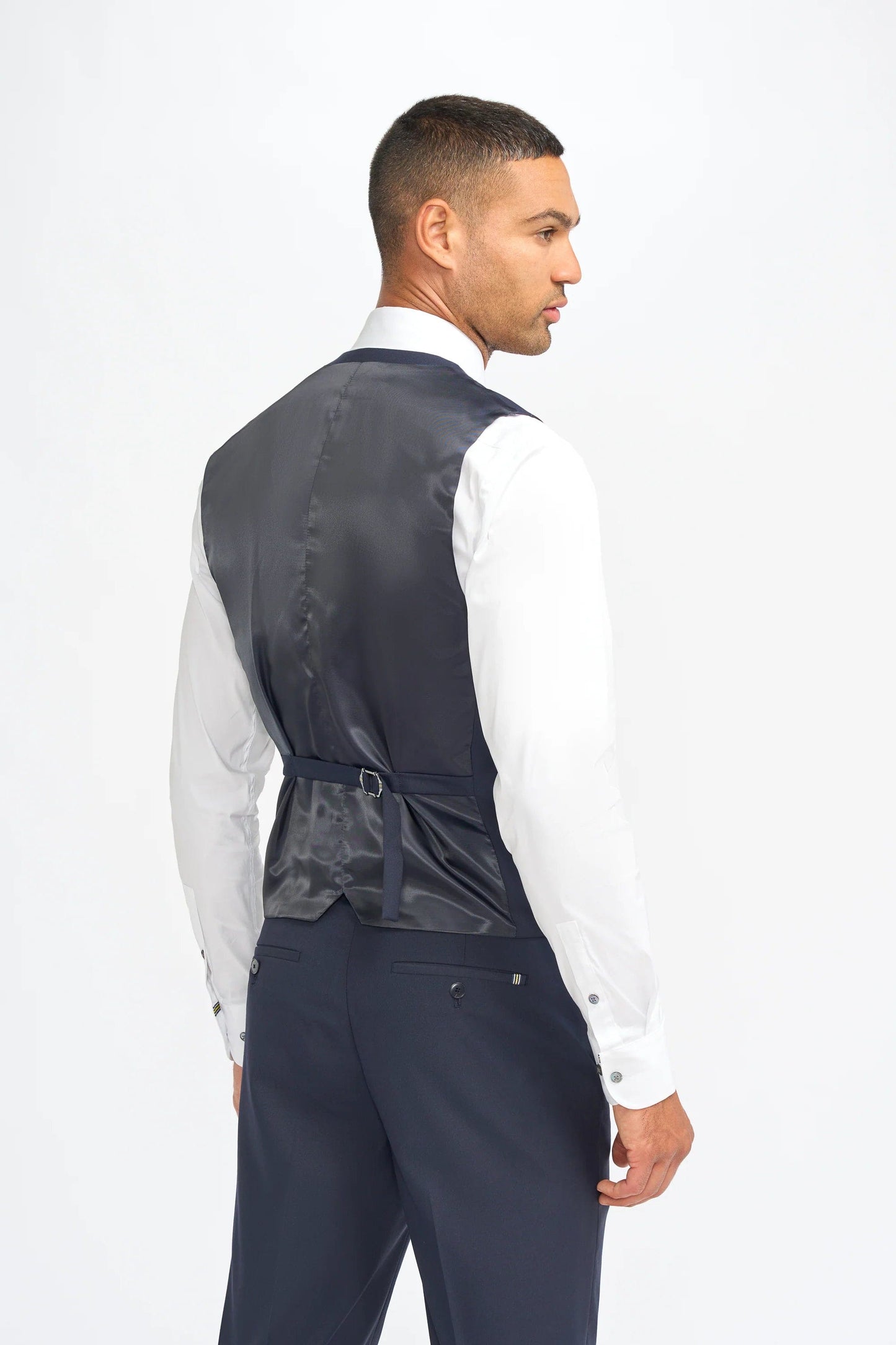 CAVANI MALIBU NAVY 3-PIECE SUIT