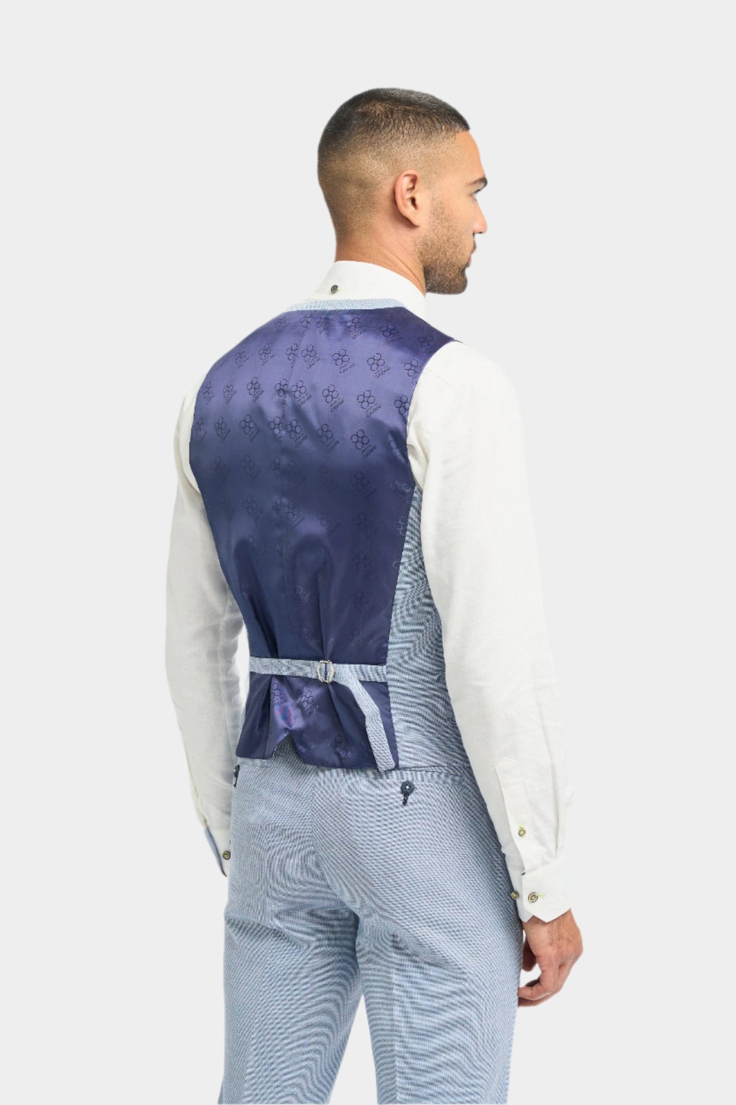 CAVANI MIAMI SKY BLUE 3-PIECE SUIT