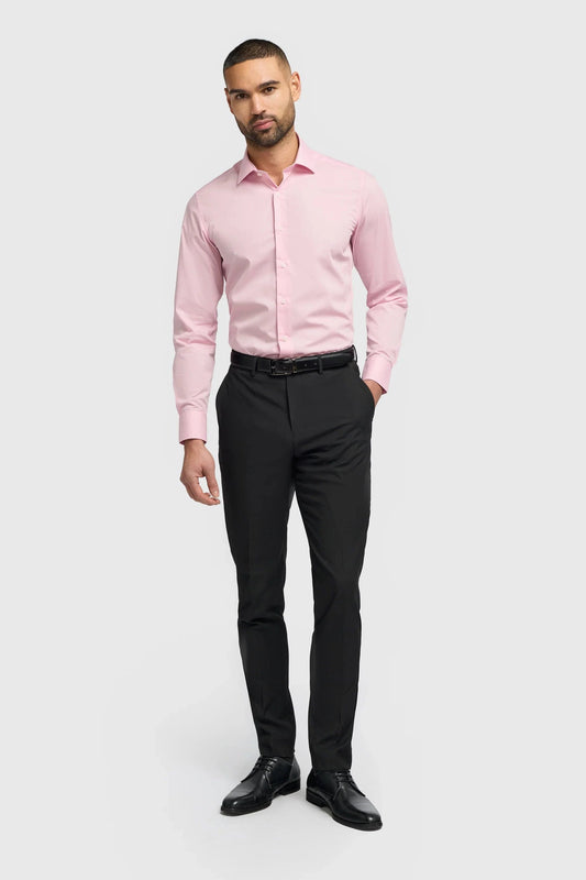 Cavani Miatti Pink Slim Fit Shirt