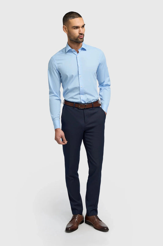Cavani Miatti Sky Blue Tailored Fit Shirt