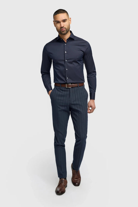 Cavani Monaco Navy Slim Fit Shirt