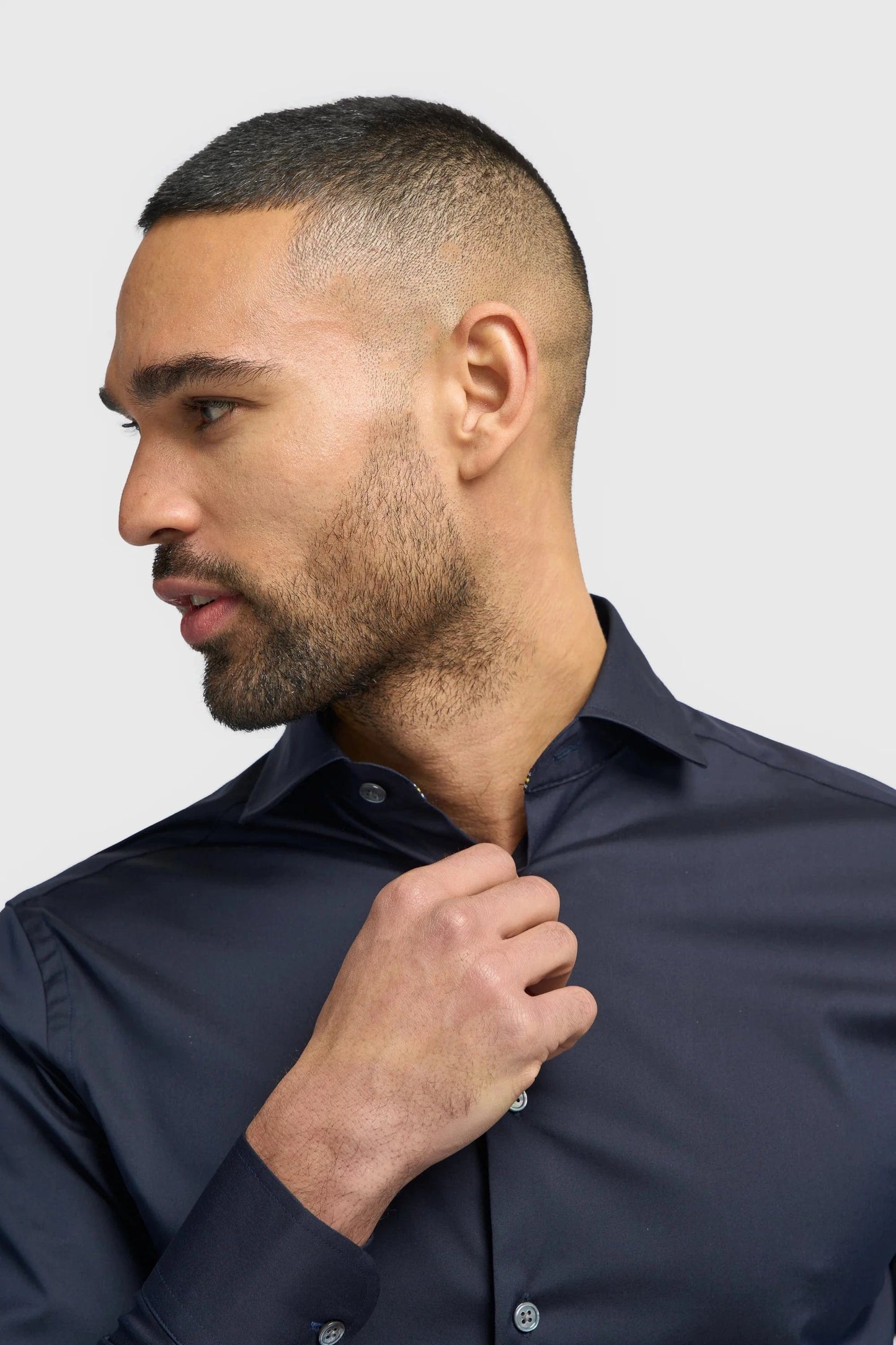 Cavani Monaco Navy Slim Fit Shirt
