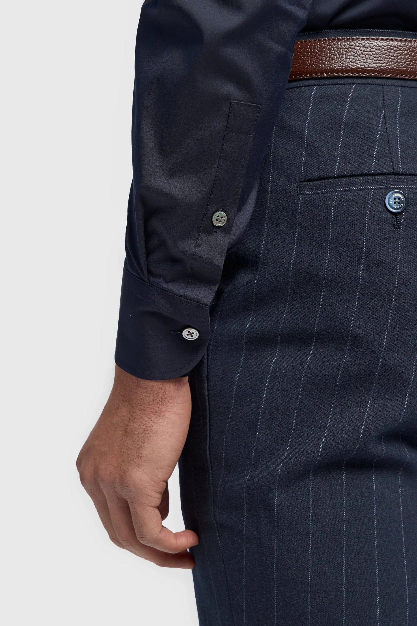 Cavani Monaco Navy Slim Fit Shirt