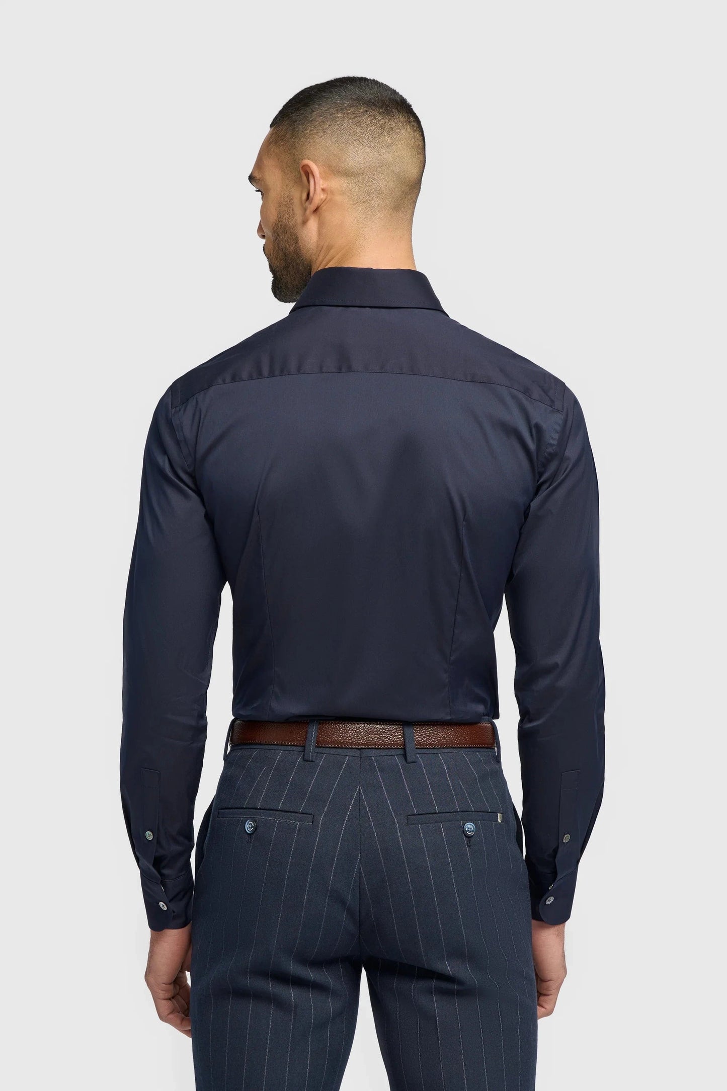 Cavani Monaco Navy Slim Fit Shirt