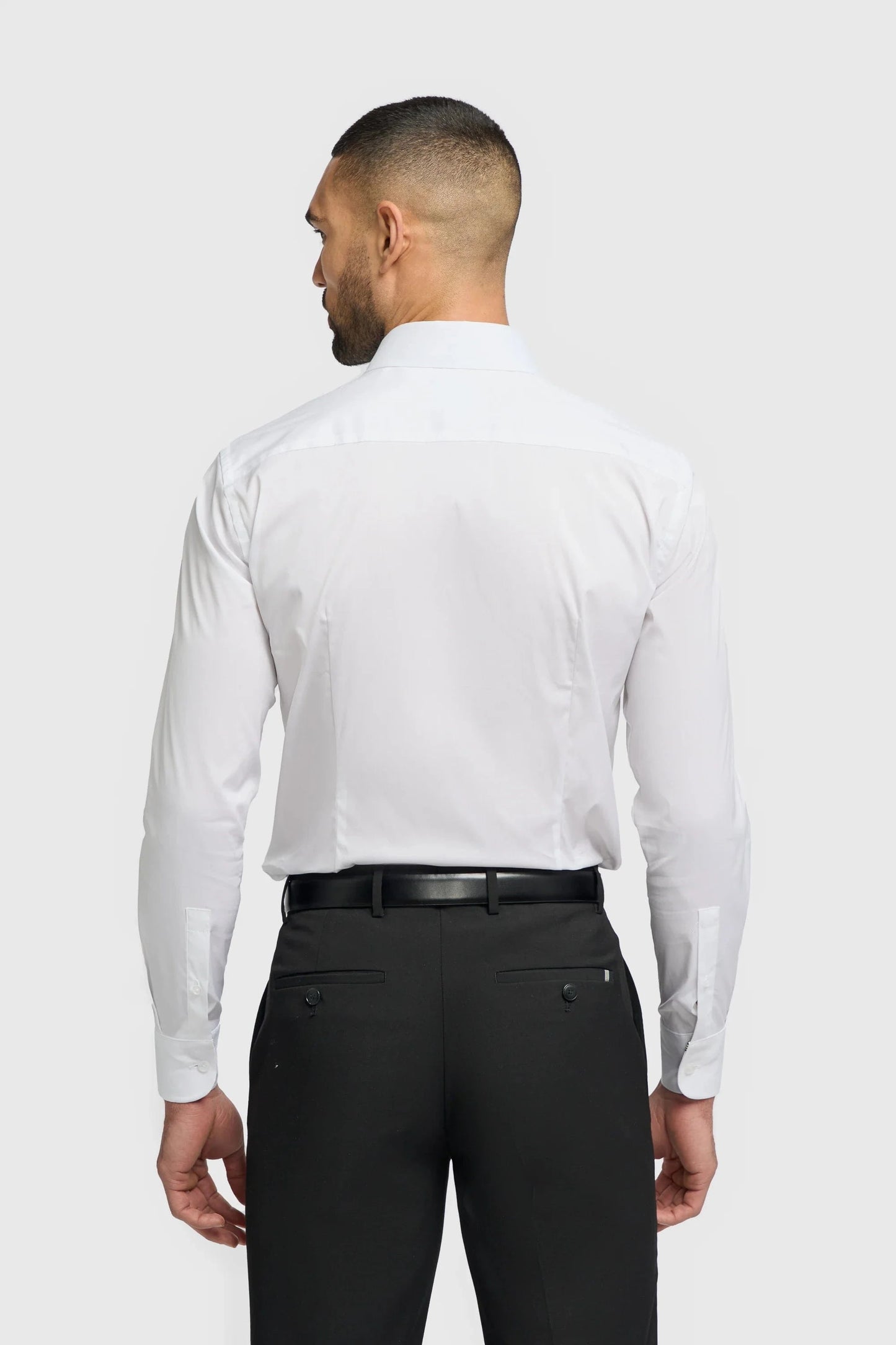 Cavani Monaco White Slim Fit Shirt