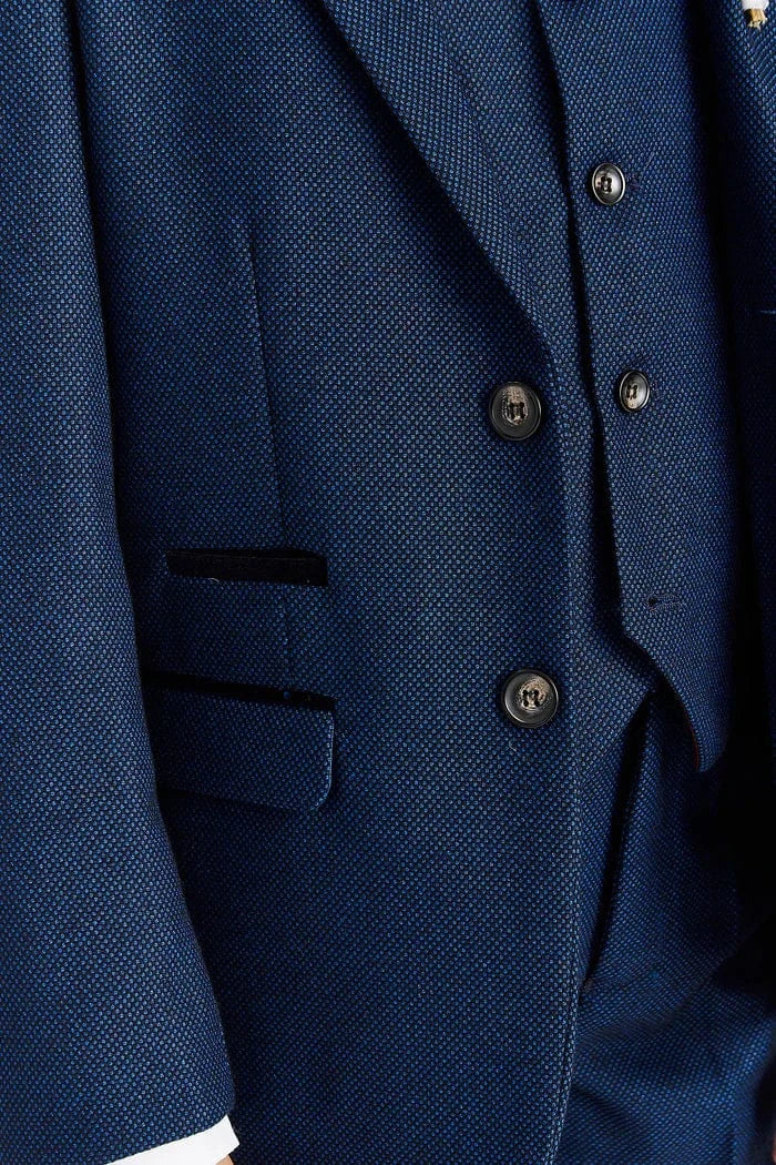 Paul Andrew Arthur Navy 3-Piece Suit
