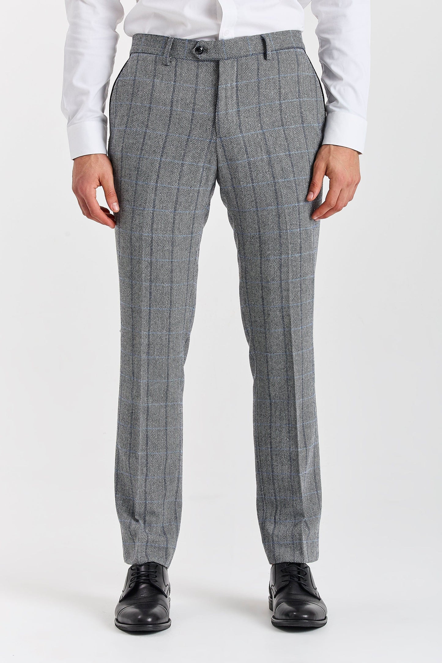Paul Andrew Harris Grey Tweed Two Piece Suit