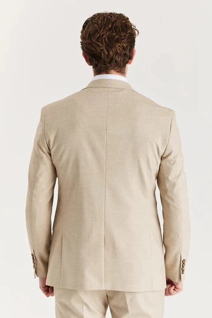 Paul Andrew Belmont Beige 3-Piece Suit