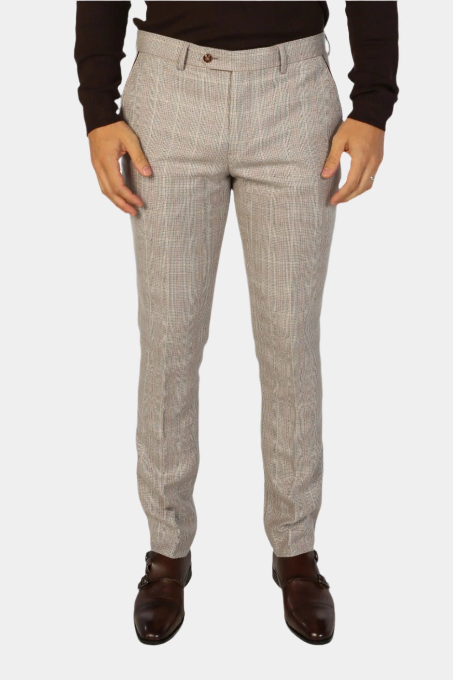 PAUL ANDREW LEO BEIGE 2-PIECE SUIT