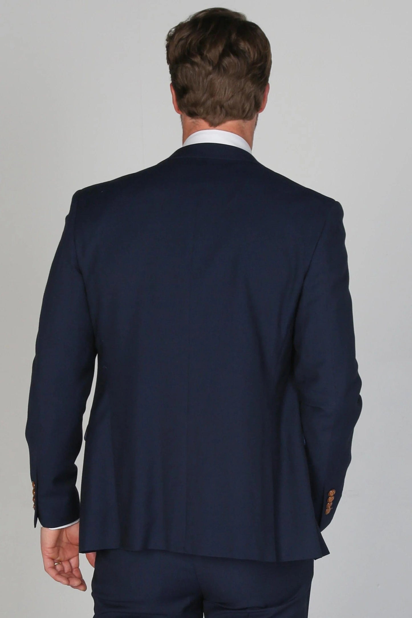 PAUL ANDREW MAYFAIR NAVY 3-PIECE SUIT