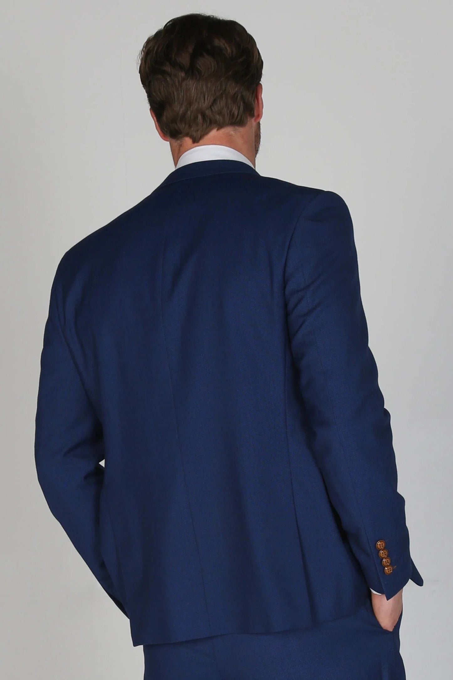 PAUL ANDREW MAYFAIR BLUE 3-PIECE SUIT