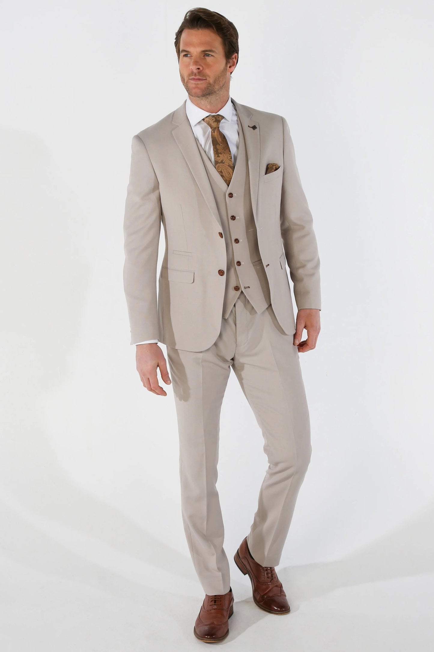 PAUL ANDREW MAYFAIR STONE 3-PIECE SUIT