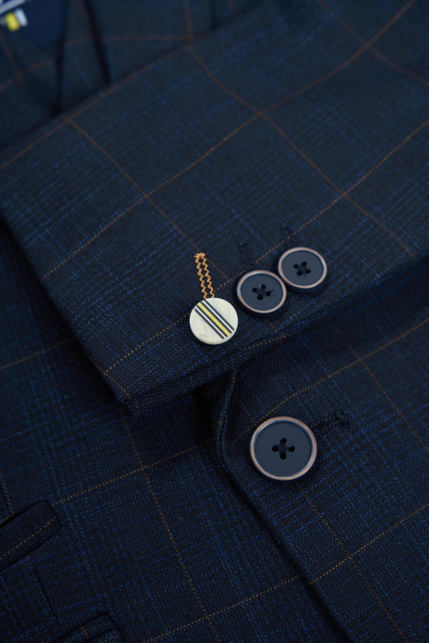 CAVANI BOYS TORINO NAVY 3-PIECE SUIT