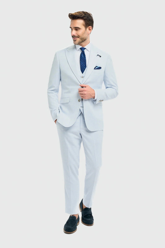 Cavani Tropez Sky 3-Piece Suit