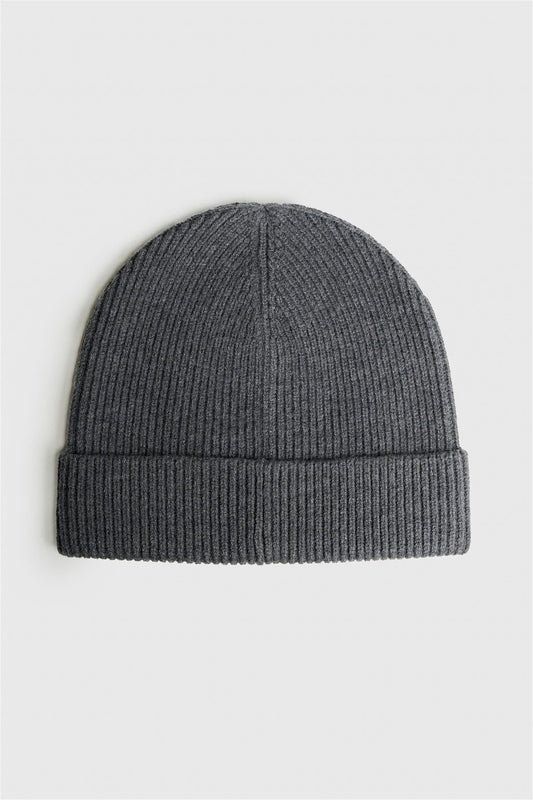 Cavani Grey Beanie Hat
