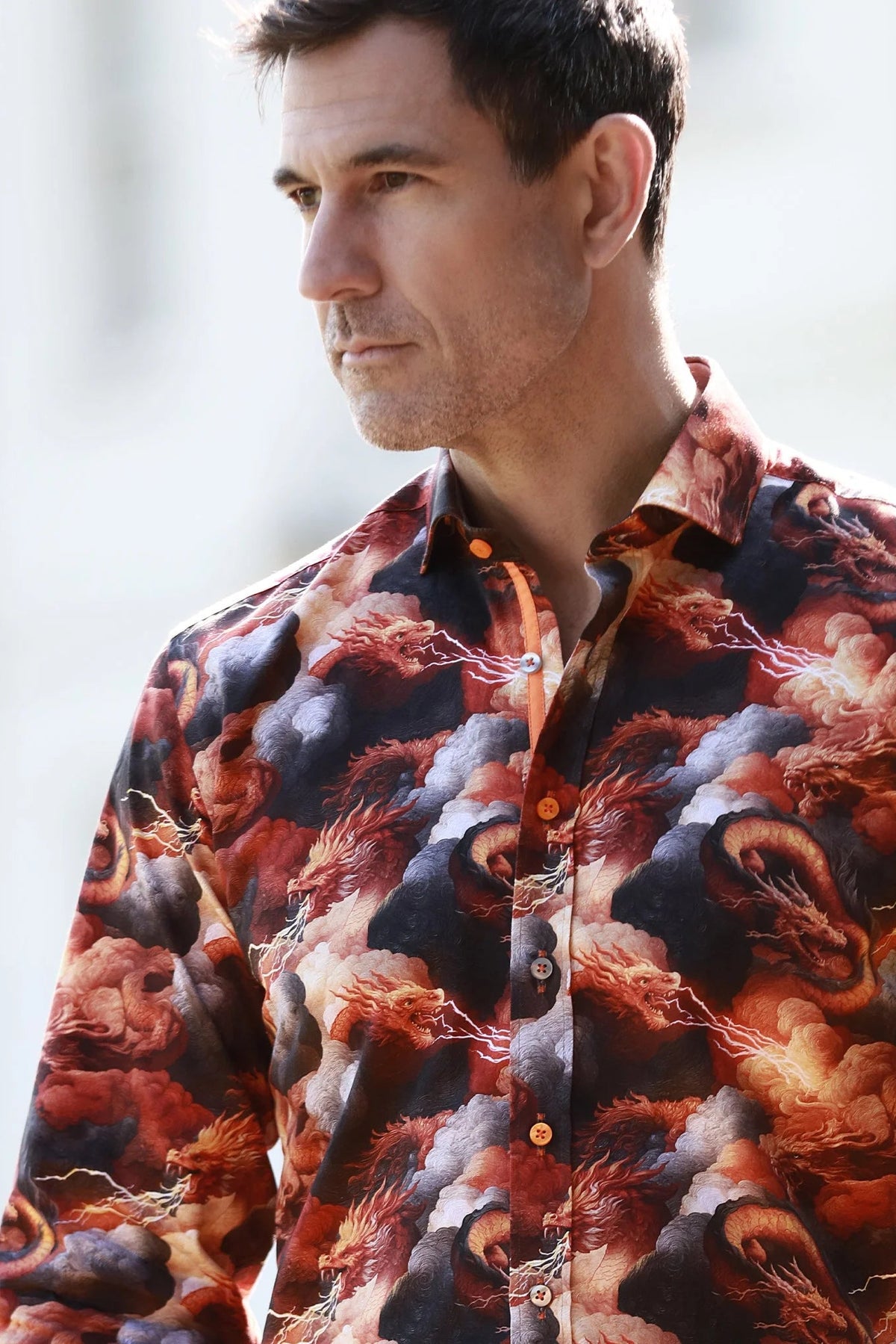 Claudio Lugli Battle of the Dragons Men's Shirt
