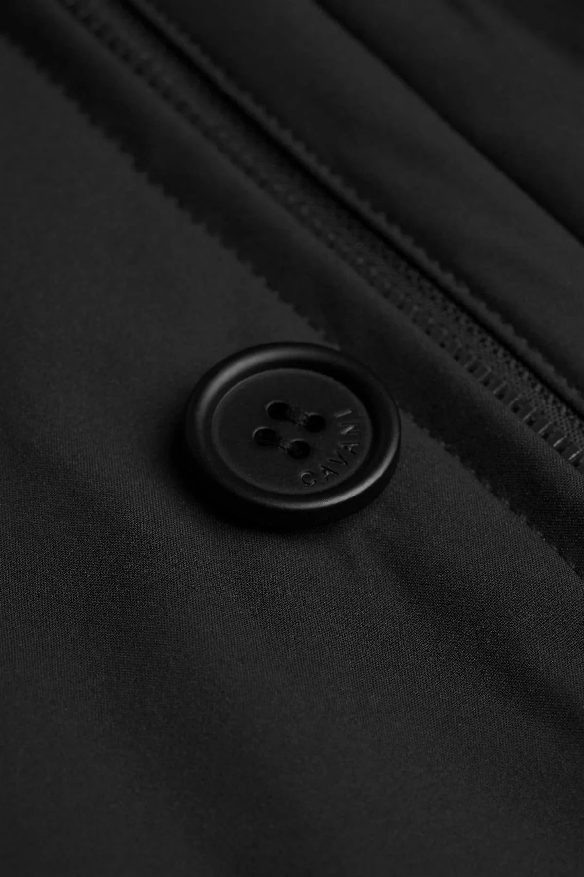 Cavani Heston Black Overcoat
