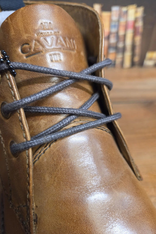 Cavani Austin Tan Leather Boots