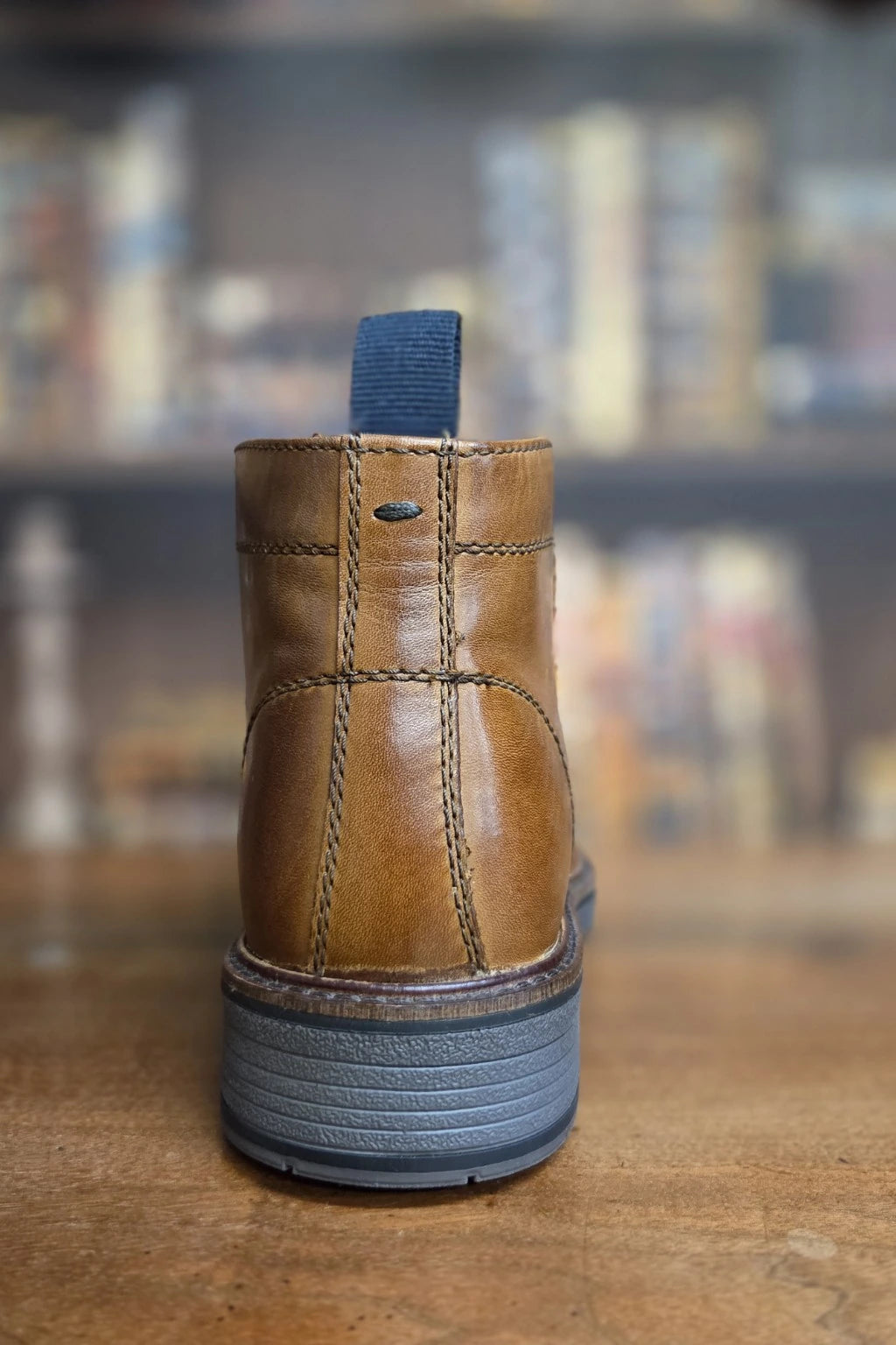 Cavani Austin Tan Leather Boots