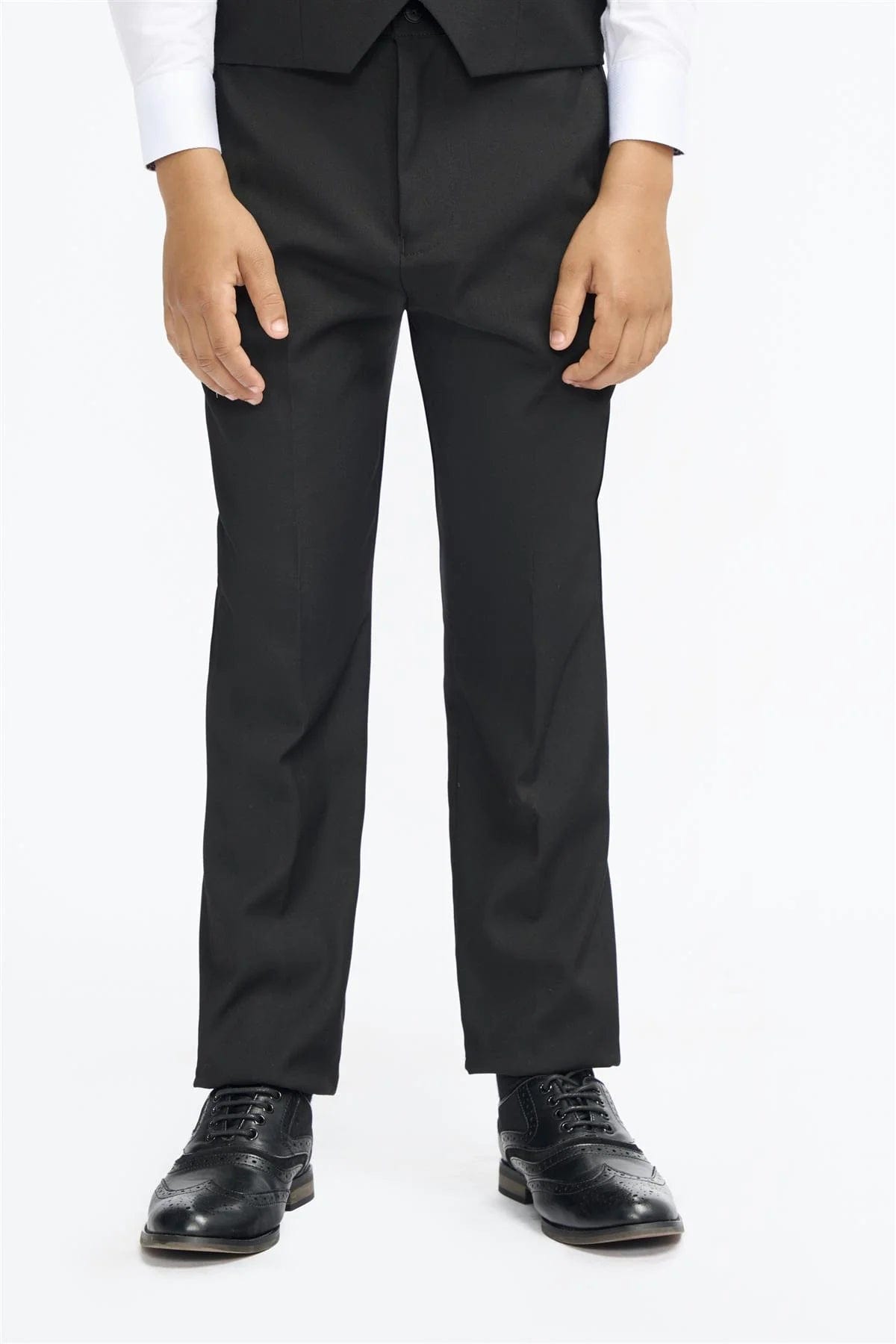CAVANI BOYS MALIBU BLACK 3-PIECE SUIT