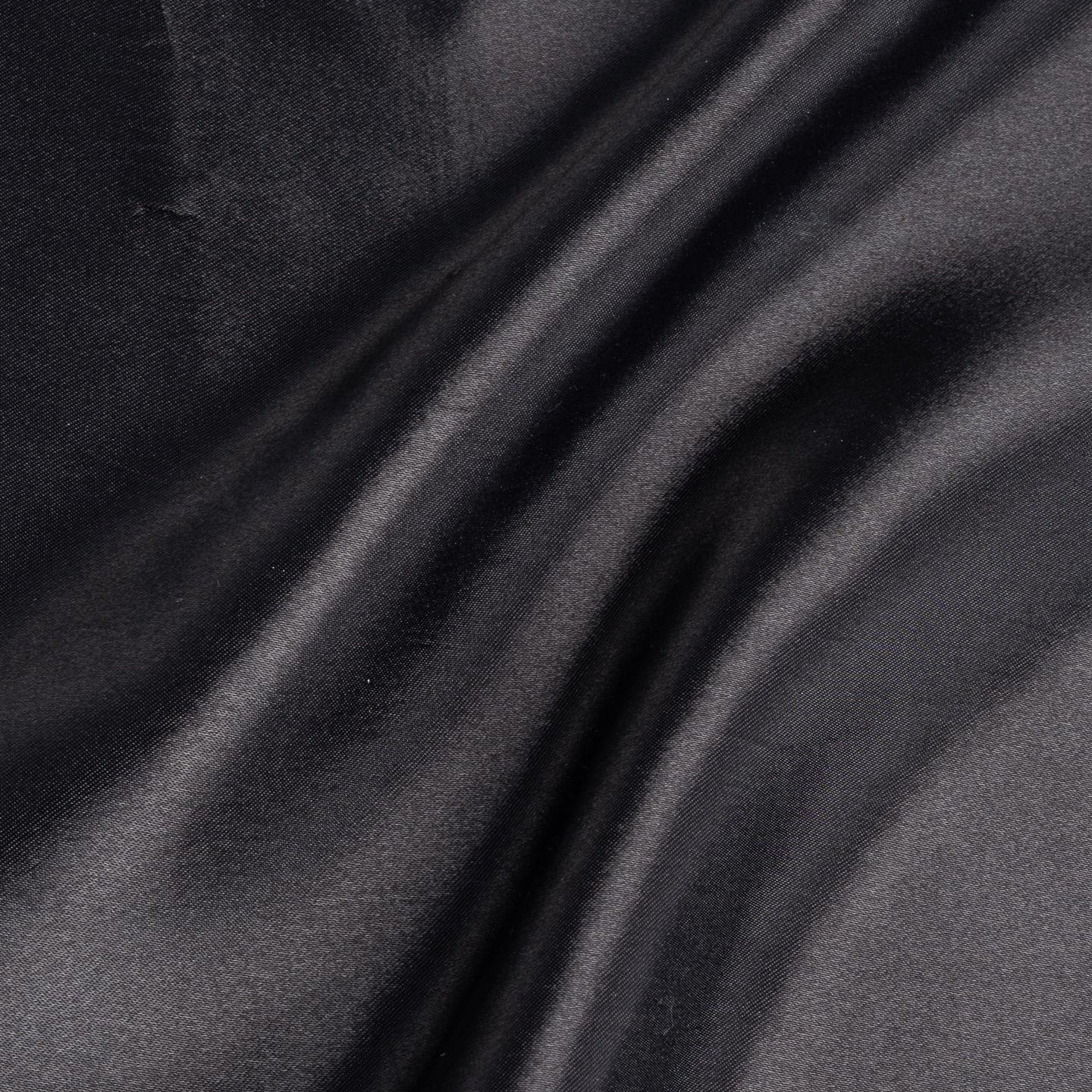 Cavani Black Plain Tie Set